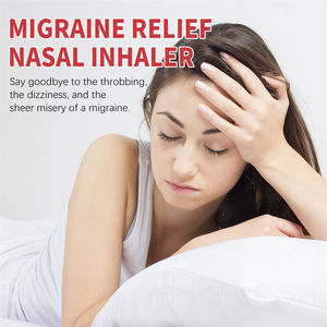 South Moon Alivio de la migraña Inhalador nasal Dolores de cabeza Racimos Náuseas Tratamiento de tensión Salud Cuidado corporal Aerosol nasal médico - Product Image 4