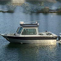 Affordable 9 mètres de travail en aluminium cabine bateau de loisirs dériveur avec grand espace de pont à vendre