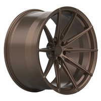 Velg Mobil Balap Cekung Krom Alloy Forged 18 19 20 21 Inch 5X112 5X120 PCD Cocok untuk M3 M4 M5 RS