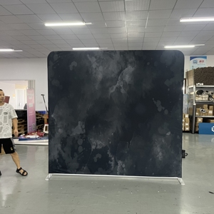 Hot bán tùy chỉnh in căng thẳng vải bao gồm thích nghi nhôm Backdrop đứng - Product Image 3