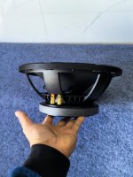 Haut-parleur de graves de 12 pouces haute puissance 800W, bobine de 3 pouces, aimant de 190 mm, alliage de titane, 8 ohms, subwoofer passif professionnel pour sonorisation en ligne