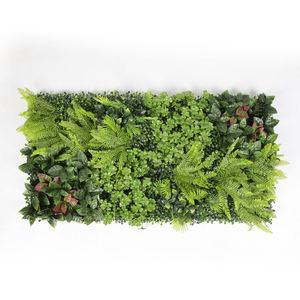 Prix usine 50x100cm plantes artificielles en plastique jungle tropicale Style verdure toile de fond avec faux <span class=keywords><strong>mur</strong></span> de plantes à suspendre - Product Image 1