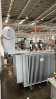 Transformateur triphasé immergé dans l'huile, entrée 35 kV 33 kV, sortie 0,4 kV (400 V) 480 V 10 kV, 50 kVA-2500 kVA, équipement de distribution haute tension