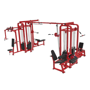 Equipo de Gimnasio Multifuncional de 8 Estaciones, Máquina de Fitness Comercial con Certificación CE, Acero Q235, Directo de Fábrica - Product Image 1