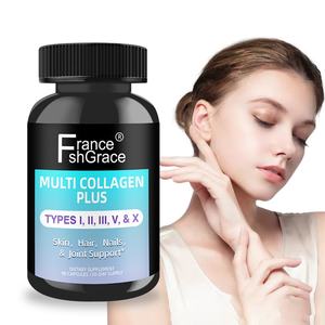 Capsules de collagène multi-complexes de haute qualité pour adultes, biotine, acide hyaluronique, vitamine C, 90 capsules, meilleures capsules de collagène - Product Image 1