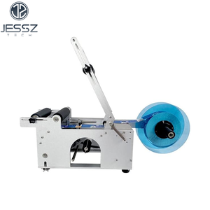 MT-50 Máy tính để bàn Sticker bán tự động nhỏ vòng lọ thủy tinh chai nhựa dính nhãn bán tự động máy dán nhãn - Product Image 4