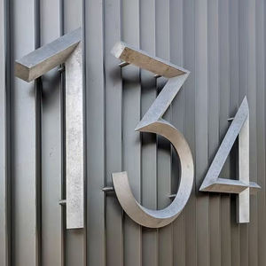 Modern Hafif Metal Harfler Geçici Etkinlikler ve Promosyonlar İçin Kolay Kurulumlu Harfler - Product Image 2