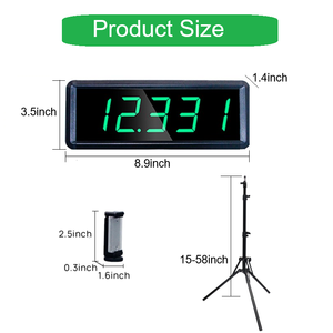 <span class=keywords><strong>Temporizador</strong></span> Láser Inalámbrico GANXIN para Pruebas de Velocidad, Puertas de Cronometraje para Entrenamiento de Atletismo, Fútbol, Baloncesto, Pruebas de Agilidad - Product Image 3