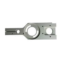 Support de fraisage CNC en aluminium sur mesure, composant mécanique usiné avec précision pour le montage de capteurs et de caméras