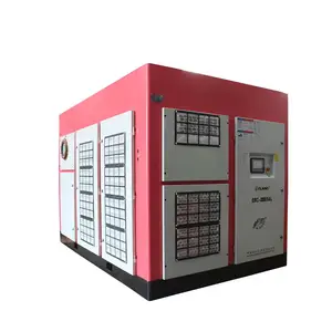 160KW 200HP Low Pressure VSD Screw Air Compressor for Textile Manufacturing