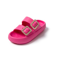 Sandalias JOMIX para Mujer, Diseño de Primavera, Verano y Otoño, con Parte Superior de EVA, Logotipo Personalizado Impreso, Color Rosa, Alta Calidad, Gran Venta 2024