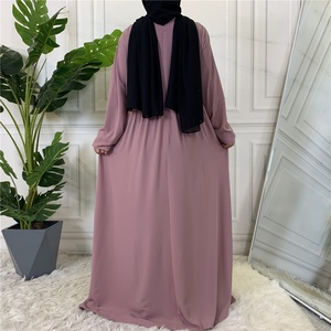 6166 #   Robe musulmane brodée pour femmes, robes longues, vêtements islamiques, mode kimono, style arabe, abaya musulmane de Dubaï - Product Image 5