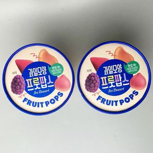 Mix Pops 180G chất lượng tốt nhất món tráng miệng đông lạnh mini Pops trái cây kem 4 trái cây có hương vị Mâm Xôi xoài đào dâu tây - Product Image 4