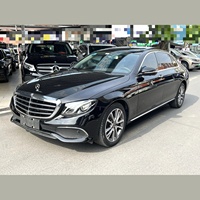 Подержанный автомобиль Mercedes-Benz E-Class 2019 года, черный, 2.0T, автомат, левый руль, бензин, седан