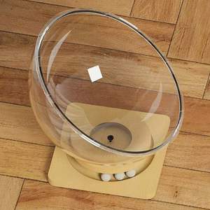 <span class=keywords><strong>Cattoys</strong></span> Summer Semi-Closed Space Capsule Cat Nest Turntable Four Seasons Universal Cat Bed Acrylique Solid Pattern New Cat Bed - Product Image 2