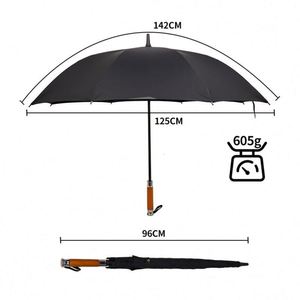 Parapluie Droit Léger Promotionnel de Haute Qualité en Gros, Vente Chaude, avec Logo Personnalisé Pas Cher - Product Image 2