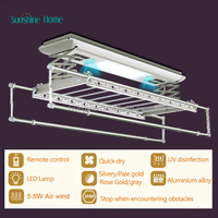 Smart Life Séchoir à linge électrique multifonctionnel Cintre chauffant Airer Télécommande Plafond Produit domestique chauffant