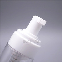 Bouteilles en plastique transparentes pour emballage de savon moussant 100 ml avec pompe à mousse, contenant 100 g