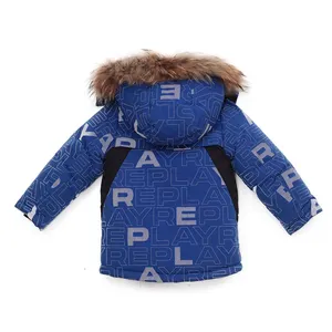 Parka isolée personnalisable vêtements enfants grandes filles et vêtements veste d'hiver