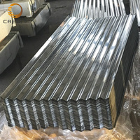 ASTM A653 JIS G3302 Verzinktes Stahlwellblech 0,5-1mm Z40-Z275 Zink-Eisen-Dachplatte