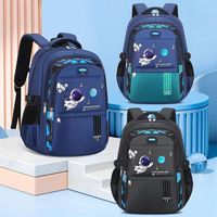 Sac à dos léger et imperméable pour enfants, nouveau modèle, motif astronaute, unisexe, pour la maternelle, garçons 1-6 ans, avec fermeture éclair
