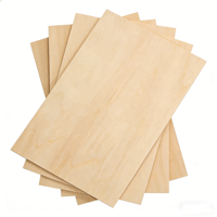 Tablero de Madera Contrachapada de Tilo Blanco de 3 mm, Económico, Moderno, para Grabado Láser, con Formaldehído E0 y 1 Año de Garantía para Hoteles