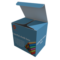Nouvelles boîtes d'emballage de craie scolaire personnalisées Pulida 2025 avec impression couleur
