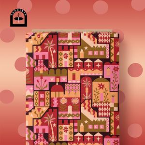 2025 Topoints Tessuto in <span class=keywords><strong>Cotone</strong></span> 100% Personalizzato con Stampa Digitale e Disegni di Case per Abbigliamento - Product Image 4