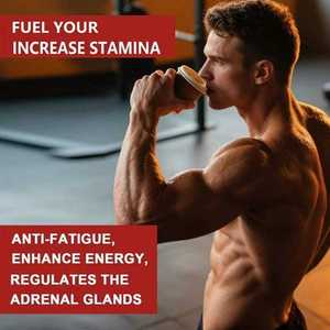 Caffè Energetico <span class=keywords><strong>BIG</strong></span> X con Maca, Istantaneo, Naturale, a Base di Erbe, Maca Nera Biologica, Supporto Immunitario per Uomini e Donne Adulti, OEM - Product Image 5