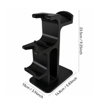 Support de manette de jeu PS5 personnalisé en plastique imprimé en 3D, support universel pour manette de jeu de bureau, support d'affichage, accessoires de jeu