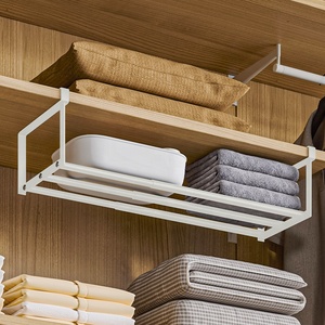 Đa chức năng treo giá mở rộng kim loại Giày giá nhà bếp lưu trữ Giá tủ treo kệ hộ gia đình có thể mở rộng - Product Image 5