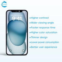 Layar Ponsel OLED 1080P Harga Pabrik STAROZON Grosir untuk iPhone 12 Mini Pro Max COF