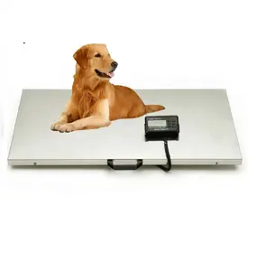 60kg-300kg Edelstahl elektronische Haustier waage für Tierhund Katzen waage mit einem Gewicht