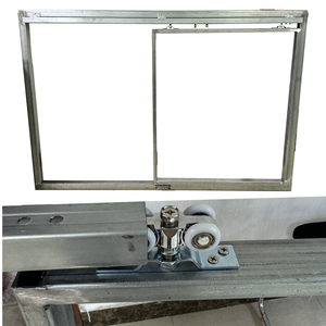 Galet de porte coulissante en fer à faible bruit, antirouille et résistant à l'humidité, <span class=keywords><strong>pour</strong></span> porte suspendue de cloison d'appartement - Product Image 4