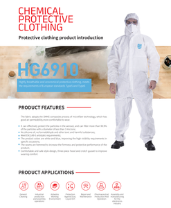 Trajes de Protección Desechables Tipo 5 y Tipo 6, Transpirables, para Pintores, con Capucha, Blancos, Microporosos, Antiestáticos, con Certificado CE - Product Image 5