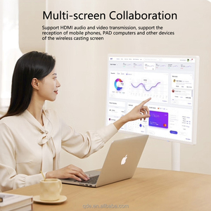 Monitor Wireless QDE Smart Mobile con Schermo Android 13, <span class=keywords><strong>TV</strong></span> Portatile per Ufficio, Riunioni, Casa, Cucina, Negozi e Display Retail - Product Image 2