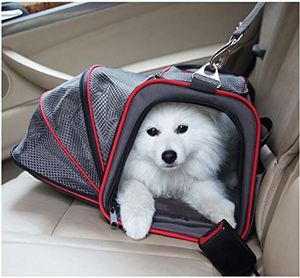 Sac de transport pliable pour chat et chien, résistant, imperméable, respirant, avec logo personnalisé, fabriqué en usine BSCI. - Product Image 5
