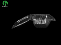 Emballage jetable pour fruits, fraises, tomates, boîte en plastique pour salade