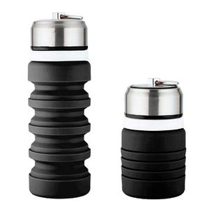 Bouteille d'eau pliable en silicone pour le sport, en promotion - Product Image 5