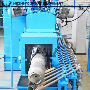 Planta de chorro de acero LPG para limpieza de cilindros de <span class=keywords><strong>Gas</strong></span>, máquina de chorro de rueda - Product Image 5