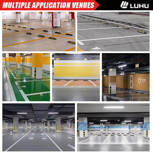 ガレージカーストッパー用の新しいベベルポジショナーゴム製パーキングカーブゴムホイールストッパー - Product Image 6