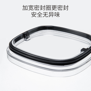 Ensemble de récipients de stockage d'aliments empilables hermétiques de qualité supérieure sans Bpa 2025 cuisine en plastique avec couvercles hermétiques ronds jetables - Product Image 5