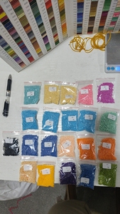 447 colori pieno quadrato/rotondo trapani resina diamante 5D pittura diamante fai da te strass mosaico pietre - Product Image 2