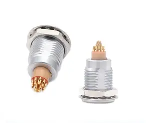 China Leverancier Goede Kwaliteit Compatibel 1b 6 Pin Metalen Circulaire Push Pull Zelf Lokaliseren Connector