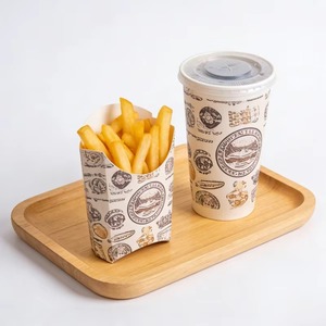 Boîtes d'emballage jetables pour frites, anneaux d'oignon, tendres de poulet, pop-corn et nuggets de poulet - Vente en gros - Product Image 4