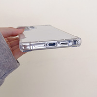 Coque arrière ultra transparente 1.5mm transparente TPU souple anti-rayures Absorption des chocs pour Samsung Galaxy