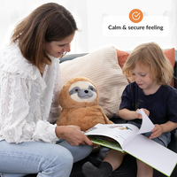 Nouvel Animaux en Peluche Lestés 2025 pour Apaiser l'Anxiété et Offrir du Confort, 2,27 kg |   Peluche lestée anti-stress en forme de paresseux