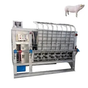 Slaughter dehairer and scalding Machine for goat cow cattle hog swine/pig hair removal depilator plucking machine