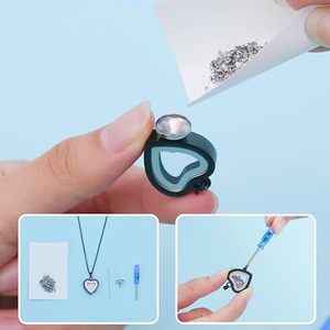 맞춤형 반려동물 추모 목걸이 하트 유골 펜던트 반려동물 화장 장신구 공급업체 유골 목걸이 - Product Image 6