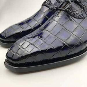 <span class=keywords><strong>Zapatos</strong></span> de vestir de diseñador de cocodrilo de grado superior para hombre, Mochila de cuero de cocodrilo, <span class=keywords><strong>zapatos</strong></span> de hombre 45 Goodyear, <span class=keywords><strong>zapatos</strong></span> de vestir personalizados para hombre - Product Image 5
